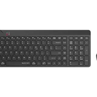 A4Tech Fstyler FG2400 Air2 2.4G Wireless Power-Saving QuietKey Keyboard & Mouse Combo whilegeek