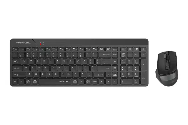 A4Tech Fstyler FG2400 Air2 2.4G Wireless Power-Saving QuietKey Keyboard & Mouse Combo whilegeek