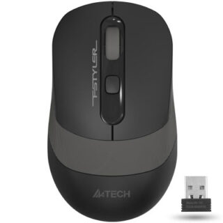 A4Tech Fstyler FG10S 2.4GHz Wireless Silent Click Mouse whilegeek