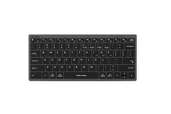 A4tech Fstyler FBX51C Dual Mode Bluetooth / 2.4G Wireless Compact Rechargeable Keyboard WHILEGEEK