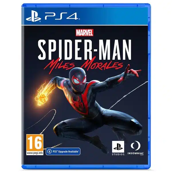 MARVEL SPIDER MAN MILES MORALES PS4 GAME CD NEW WHILEGEEK