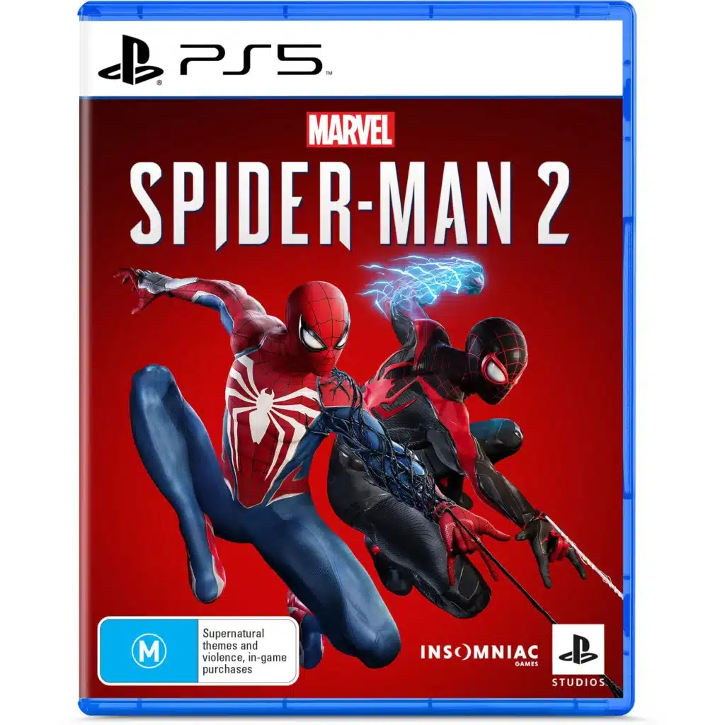 MARVEL SPIDER MAN 2 PS5 GAME CD NEW whilegeek