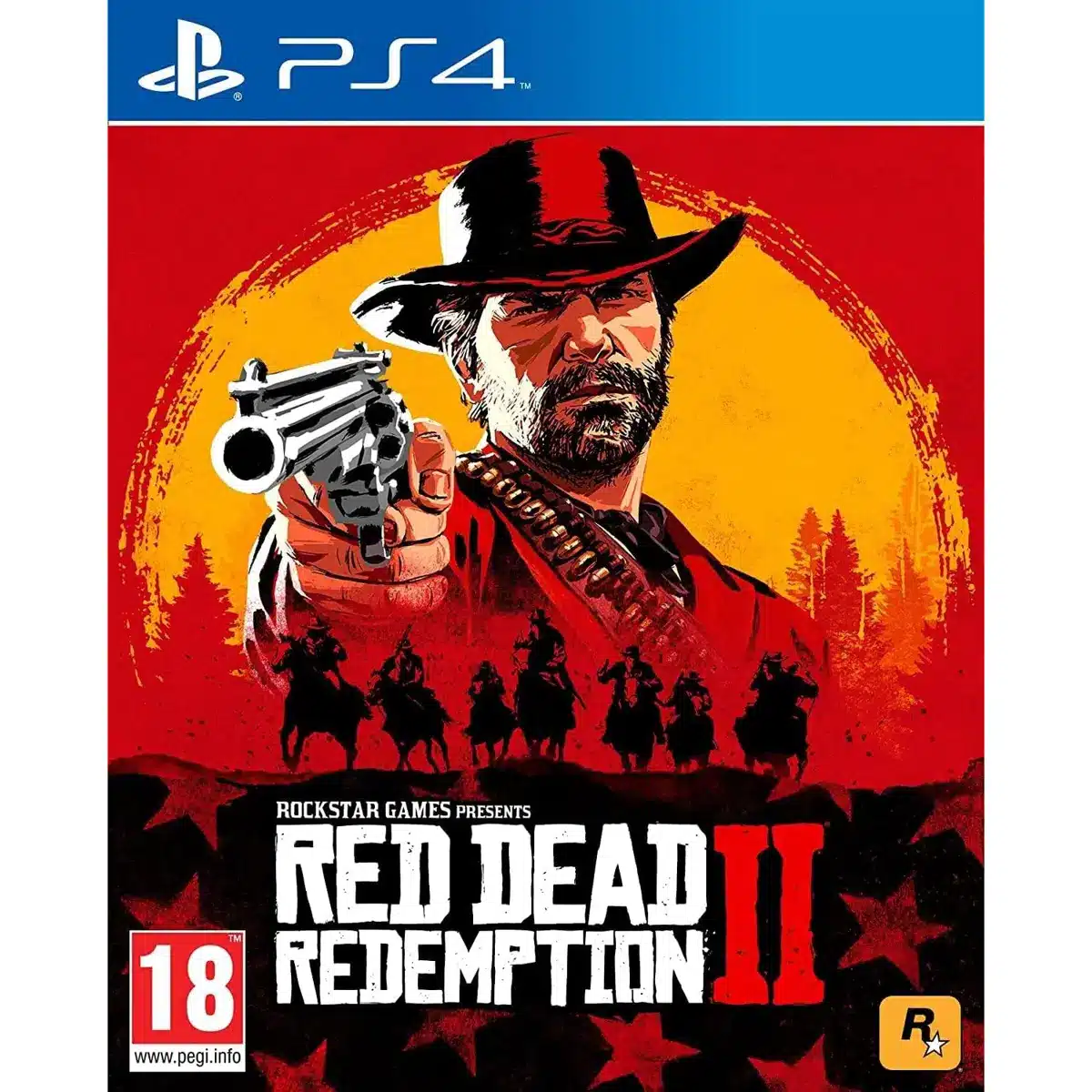RED DEAD REDEMPTION 2 PS4 GAME CD NEW WHILEGEEK