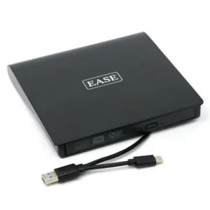 EASE EXTERNAL DVD WRITER CD DRIVE