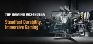 Asus Tuf Gaming VG249QE5A Gaming Monitor 24-inch, Full HD (1920×1080), Overclock to 146Hz