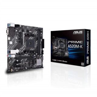 Asus Prime A520M-K AMD AM4 DDR4 microATX Motherboard