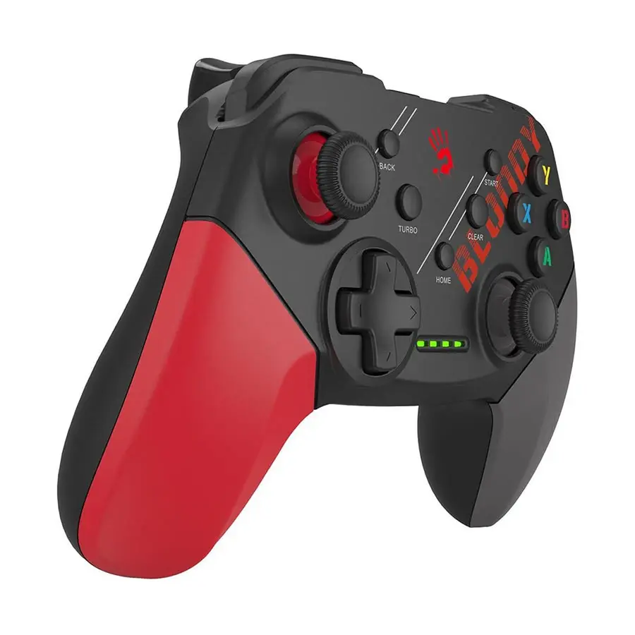 Bloody GPW50 Dual Mode Wireless & Wired Gaming Gamepad – Sports Red