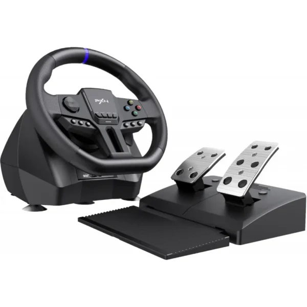 PXN V900 Gen2 Racing Steering Wheel with Pedals | 270°/900° USB Wheel for PC, PS4, PS5, Xbox & Switch