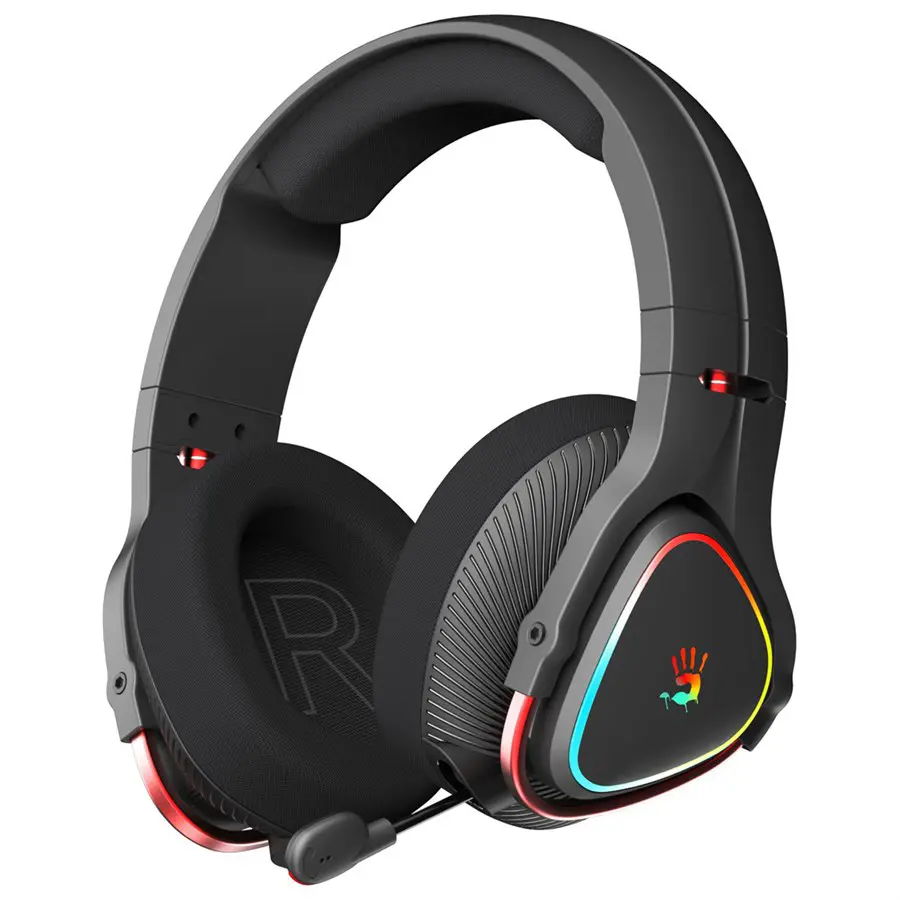 BLOODY MR710 Wireless Gaming Headset | 2.4GHz, Bluetooth 5.3, RGB, Noise-Cancelling Mic