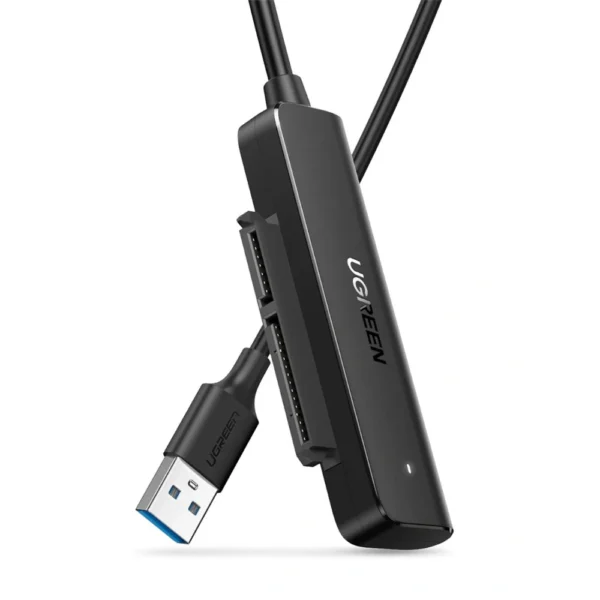 UGREEN USB-A to SATA Hard Drive Adapter 70609 | USB 3.0 to 2.5" SATA SSD/HDD Converter with UASP