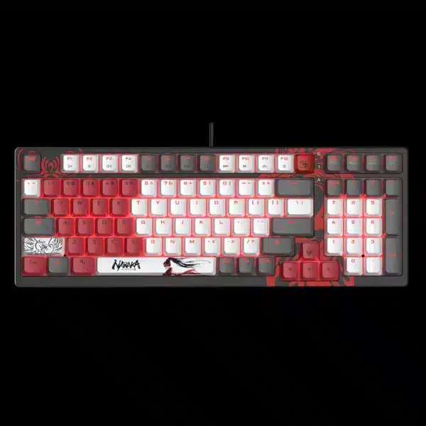 Bloody NARAKA S98 BLMS RGB Mechanical Gaming Keyboard | Hot-Swappable 98-Key Gaming Keyboard