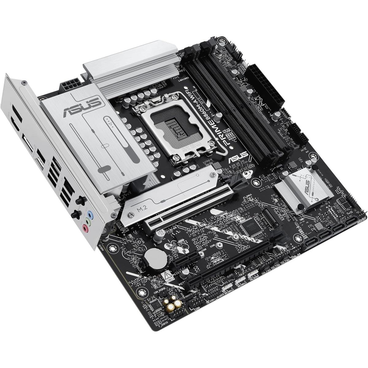 ASUS PRIME B860M-A WIFI-CSM DDR5 Intel B860 LGA1851 Micro-ATX Motherboard | Core Ultra Series 2