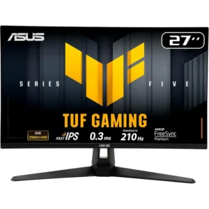 ASUS TUF Gaming VG27AQ5A 27-Inch 2K QHD 210Hz IPS Gaming Monitor | 0.3ms Fast IPS