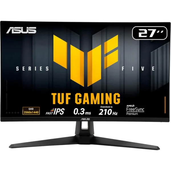 ASUS TUF Gaming VG27AQ5A 27-Inch 2K QHD 210Hz IPS Gaming Monitor | 0.3ms Fast IPS