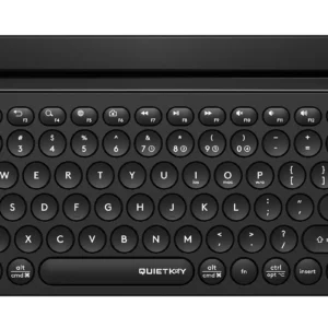 A4Tech FBK30 Wireless Keyboard | Bluetooth & 2.4GHz Multi-Device Quiet Keyboard with Tablet Stand