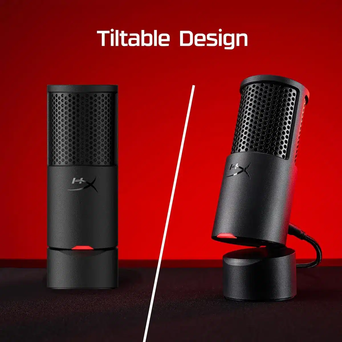 HyperX SoloCast 2 Gaming USB Condenser Microphone for Streaming & PC