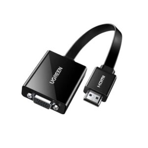 UGREEN HDMI to VGA Adapter with Audio 40248 | Full HD 1080P HDMI to VGA Converter