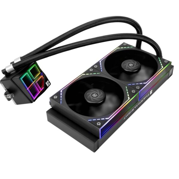 Thermalright Frozen Infinity 240 Black ARGB AIO Liquid CPU Cooler | 240mm PWM Cooler for Intel & AMD