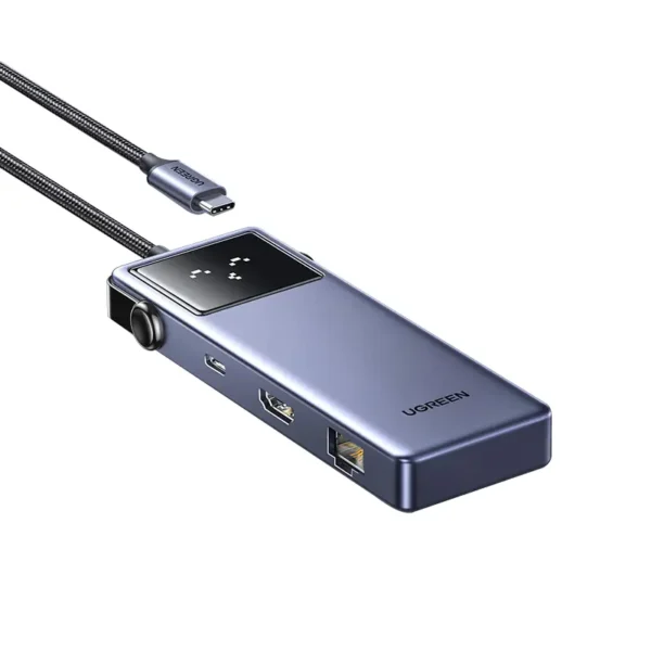 UGREEN 45155 7-in-1 USB-C Hub with 4K Display | HDMI, Gigabit Ethernet, 100W PD & USB 3.0
