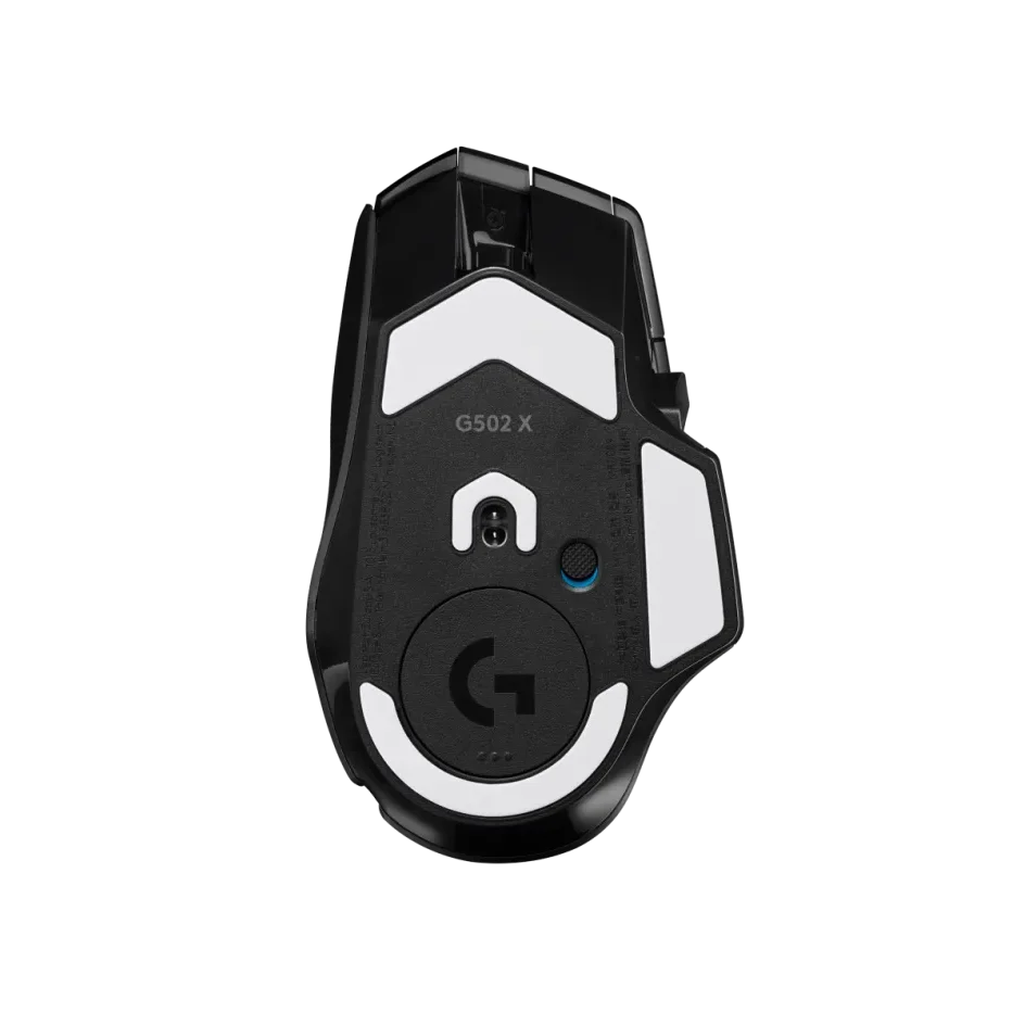 Logitech G502 X LIGHTSPEED Wireless Gaming Mouse Black | HERO 25K Sensor, LIGHTFORCE Hybrid Switches
